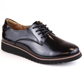Filippo W PAW461 pantofi din piele lacuita neagra negru Filippo W PAW461 pantofi din piele lacuita neagra negru