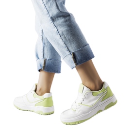 Inna Tenisi Barrette albi și verzi