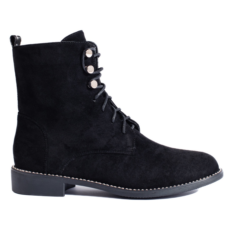 Îmbrăcăminte de lucru pentru femei Shelovet din piele intoarsa neagra negru