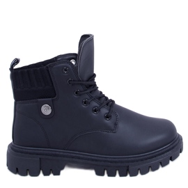 Cizme trappers dama Atomic Black negru Cizme trappers dama Atomic Black negru
