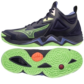 Pantofi Mizuno Wave Momentum 3 Mid M V1GA231711 albastru Pantofi Mizuno Wave Momentum 3 Mid M V1GA231711 albastru