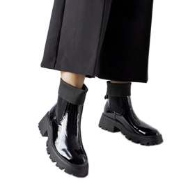 Cizme de muncitori slip-on negre Breolungi negru Cizme de muncitori slip-on negre Breolungi negru