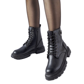 Cizme izolate negre cu zirconii Broberg negru Cizme izolate negre cu zirconii Broberg negru