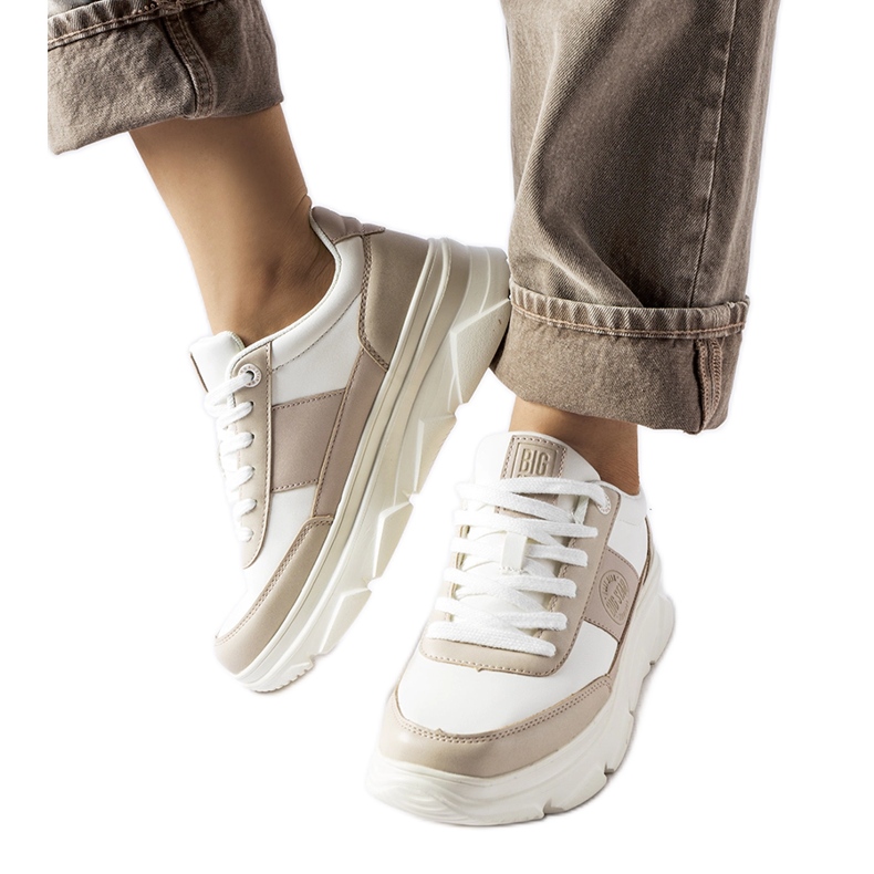 Tenisi albi Big Star MM274500 bej