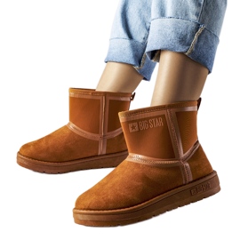 Cizme de zăpadă maro Big Star KK274612 Mukluki