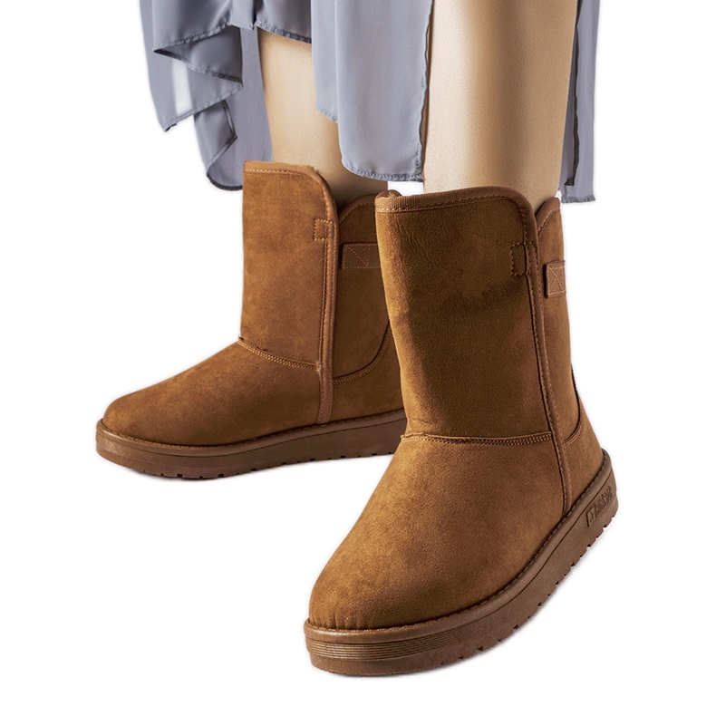 Cizme maro pentru zapada Big Star KK274616