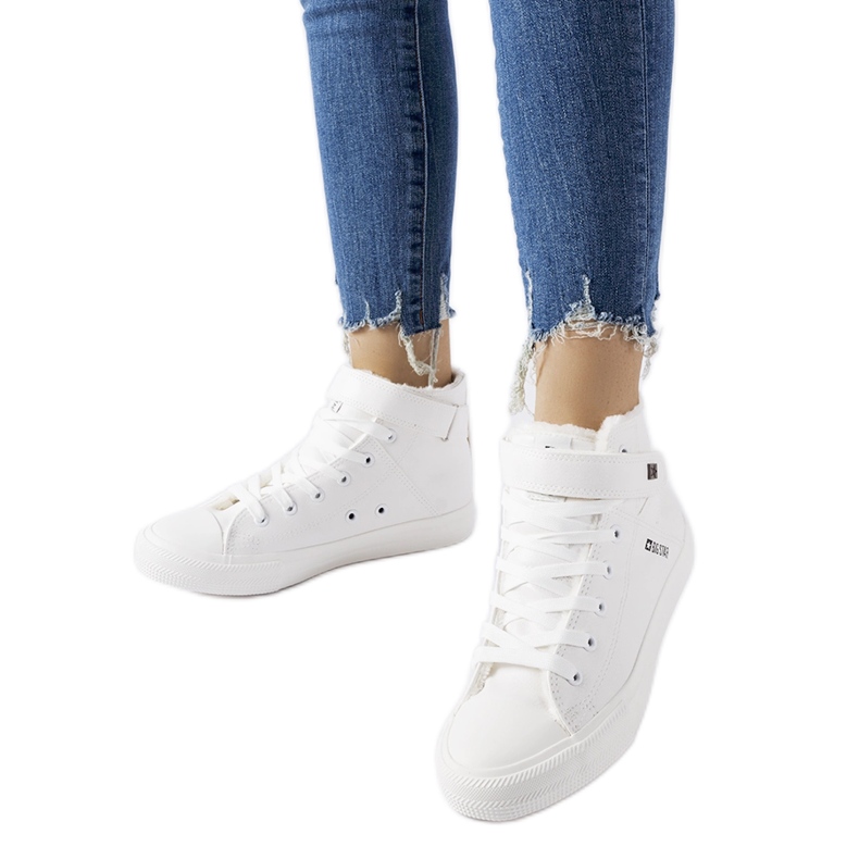 Tenisi izolatori albi Big Star V274541F