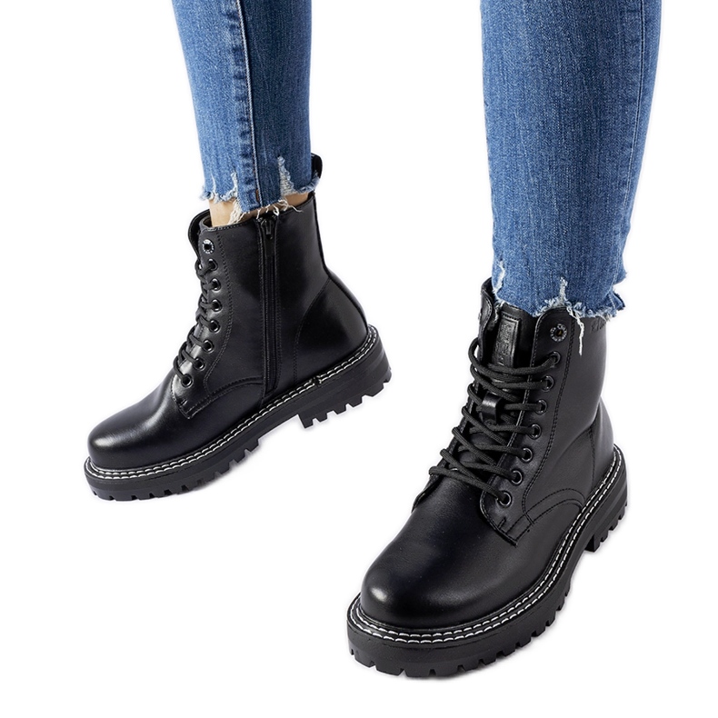 Cizme clasice negre Big Star KK274538 negru Cizme clasice negre Big Star KK274538 negru