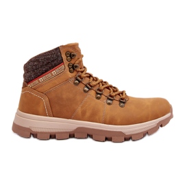 Pantofi de drumeție pentru bărbați Big Star KK174217 Camel maro Pantofi de drumeție pentru bărbați Big Star KK174217 Camel maro