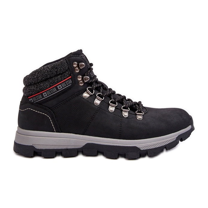 Pantofi de trekking pentru bărbați Big Star KK174215 Negri negru