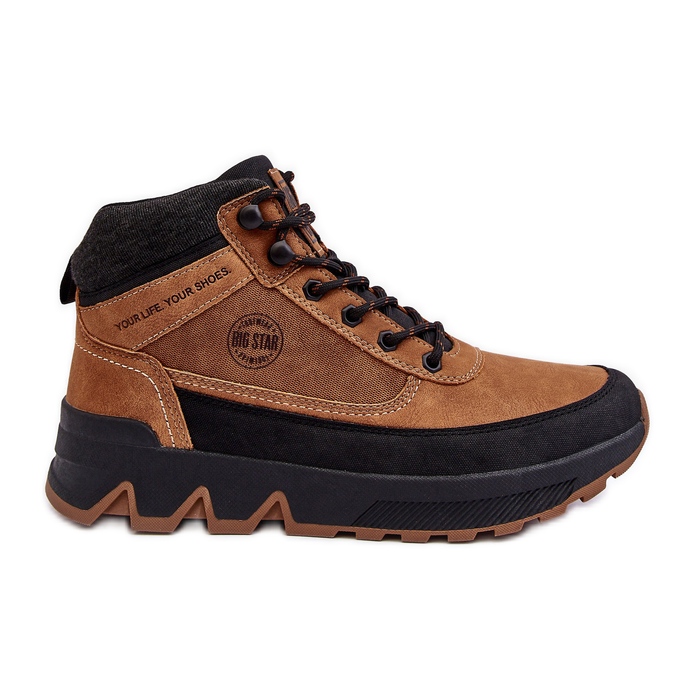 Pantofi de drumeție pentru bărbați Camel Big Star MM174015 maro