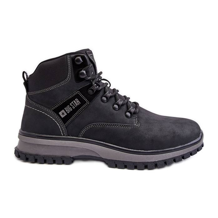 Pantofi Trekking Bărbați Black Big Star MM174019 negru