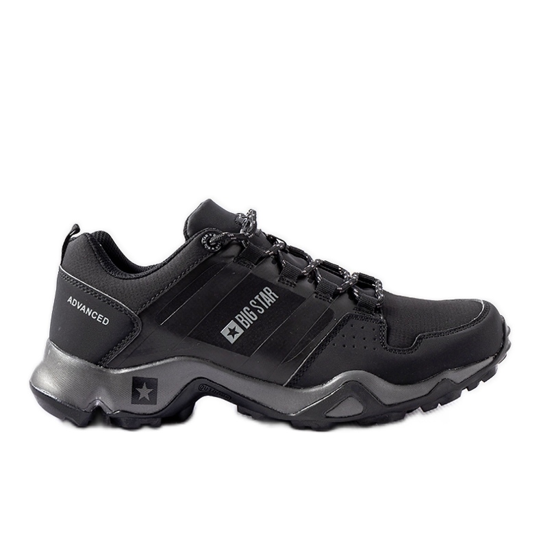 Pantofi de trekking Big Star GG174269 negri și gri negru