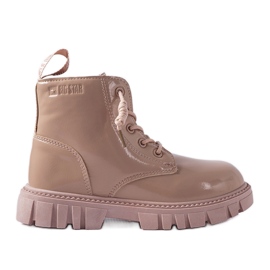 Botine roz lacuite Big Star MM374144 Botine roz lacuite Big Star MM374144