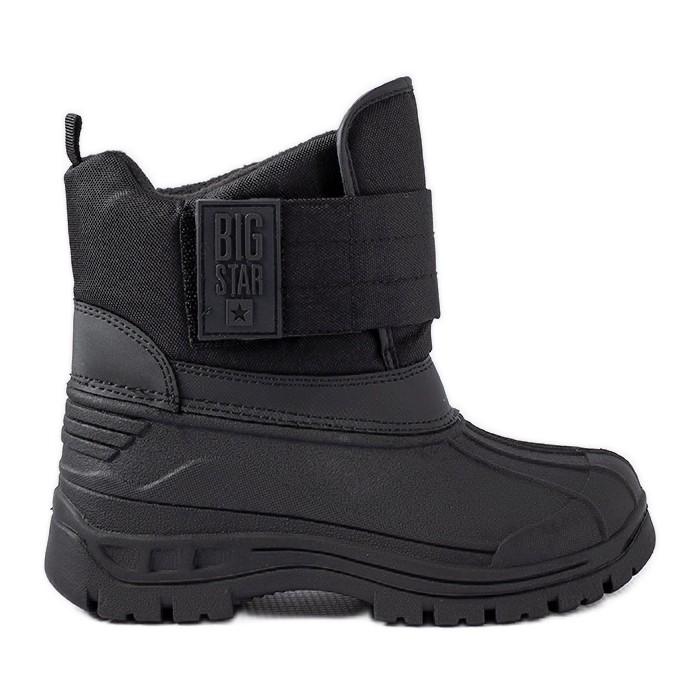 Cizme negre pentru zapada pentru copii Big Star MM374122 negru
