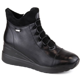 Botine izolate Jezzi W JEZ418, negre negru