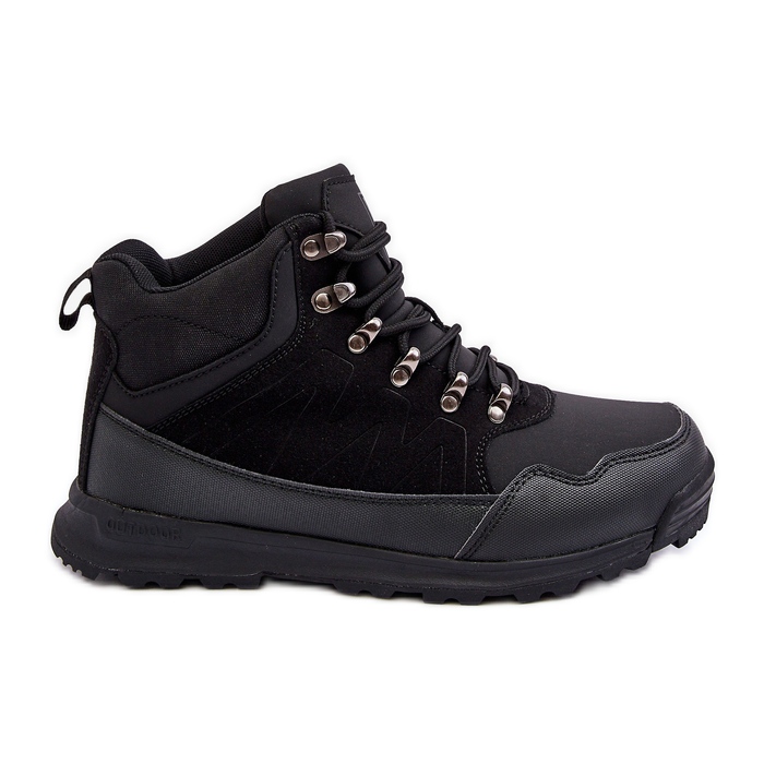 Ghete de trekking izolate pentru damă, Black Big Star MM274481 negru