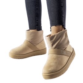 Cizme de zapada bej Big Star MM274152