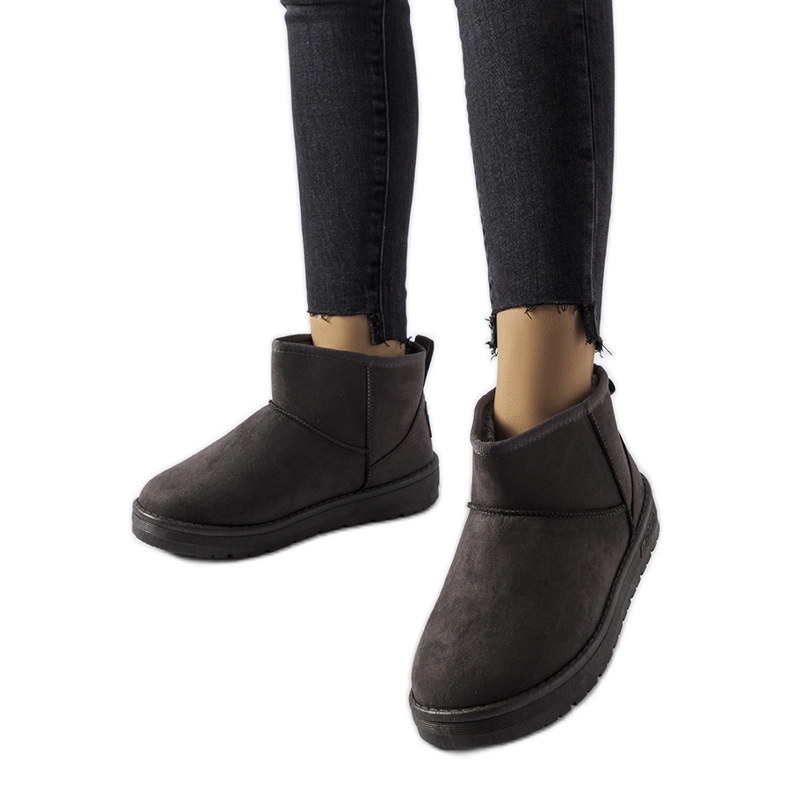 Cizme de zapada gri Big Star KK274291