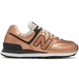 Pantofi New Balance W WL574PX2 de aur
