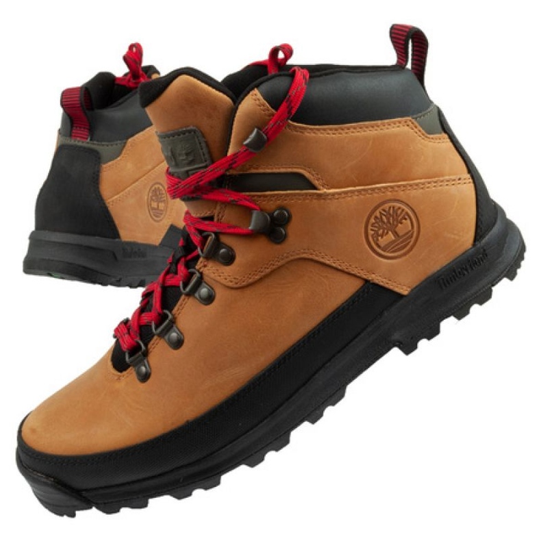Pantofi de trekking Timberland World Hiker 0A5RF7231 maro
