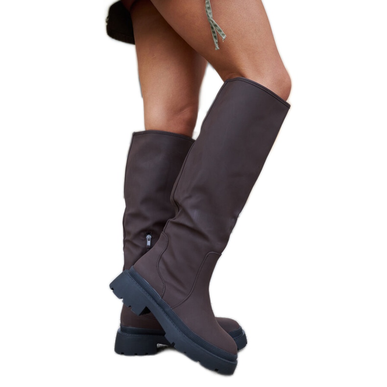 Cizme Edwards clasice maro mat Cizme Edwards clasice maro mat