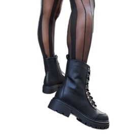 Inna Botine clasice izolate negre Concordia negru