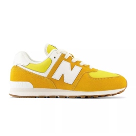 Pantofi New Balance Jr GC574RC1 galben Pantofi New Balance Jr GC574RC1 galben