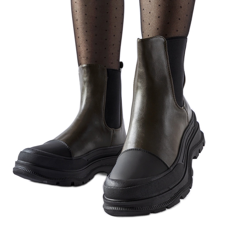 Pantofi verzi cu talpă sport de la Ermanno verde Pantofi verzi cu talpă sport de la Ermanno verde