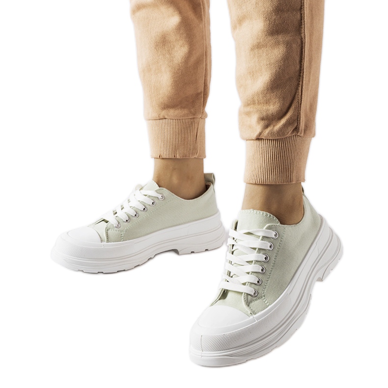 Adidași verzi cu talpă sport Bettole verde