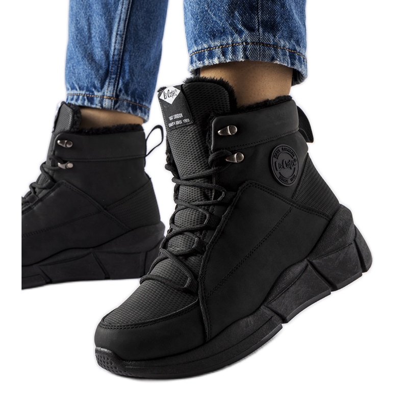 Cizme înalte Lee Cooper LCJ-23-44-1979L negre negru