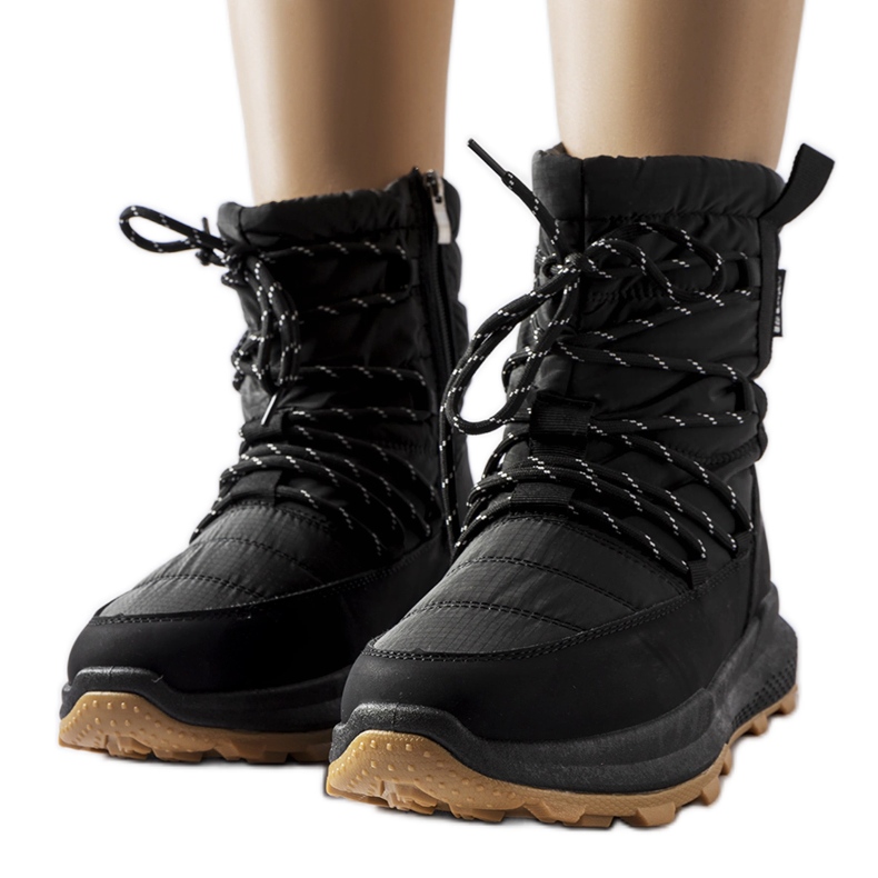 Cizme de zapada Black Lee Cooper LCJ-23-44-1987L negru