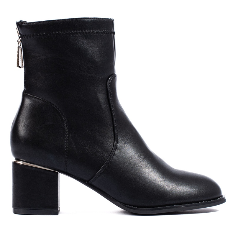 Botine clasice Shelovet negre negru