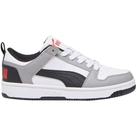 Pantofi Puma Rebound Layup Lo Sl Jr 370490 20 alb