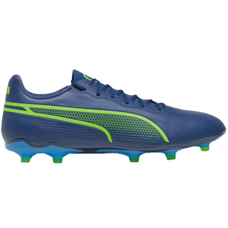 Pantofi de fotbal Puma King Pro FG/AG 107566 02 albastru