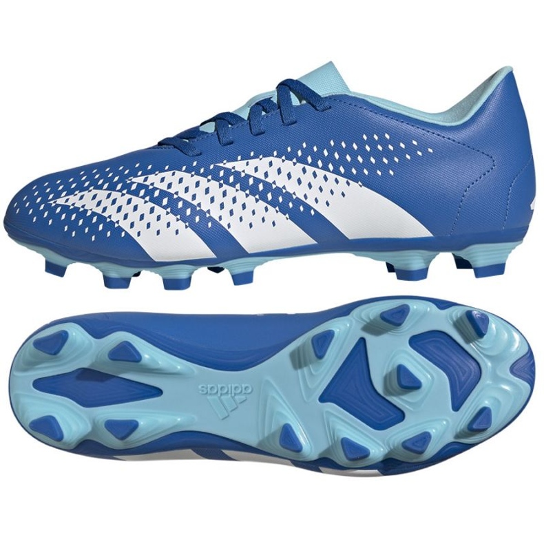 Pantofi de fotbal Adidas Predator Accuracy.4 FxG GZ0010 albastru