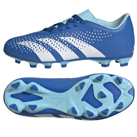 Pantofi de fotbal Adidas Predator Accuracy.4 FxG Jr IE9431 albastru