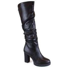Filippo W PAW480 cizme cu toc înalt și izolați negre negru Filippo W PAW480 cizme cu toc înalt și izolați negre negru