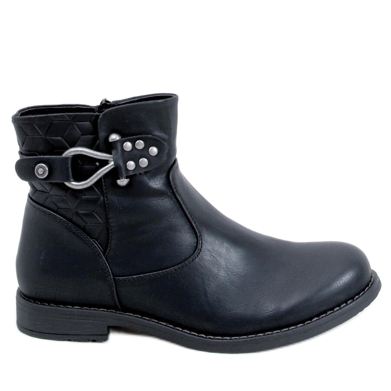 Cizme de dama Dustin Black negru