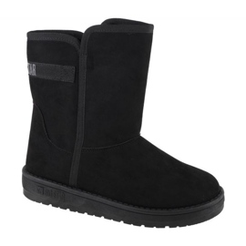 Big Star Cizme de zăpadă izolate pentru femei Star Big KK274618 Negru