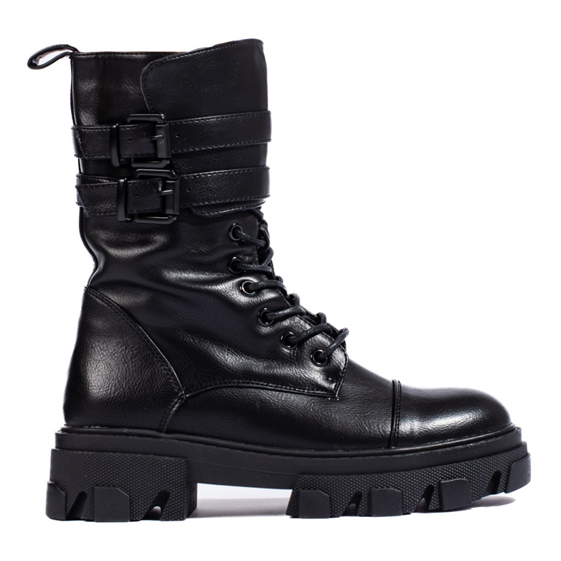 Genți de damă negre cu catarame Shelovet negru