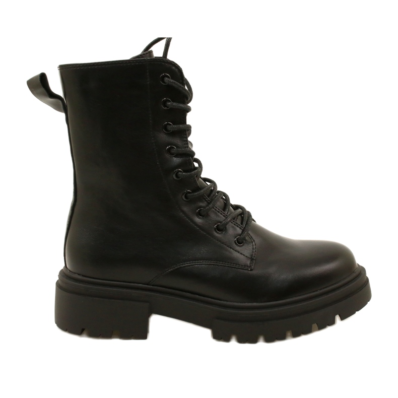 Evento 21BT35-4235 Cizme Cu Siret Cu Fermoar