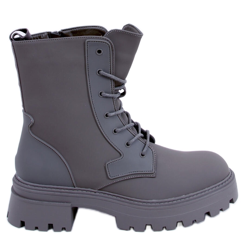 Cizme Tamar Green cu șireturi verde