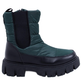 Cizme izolate de zapada Milan Green verde
