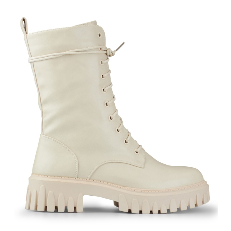 Genți de damă bej cu decor detașabil