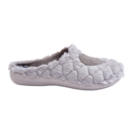 Pantofi de casa de blana de dama papuci Inblu EC000099 Gri Pantofi de casa de blana de dama papuci Inblu EC000099 Gri