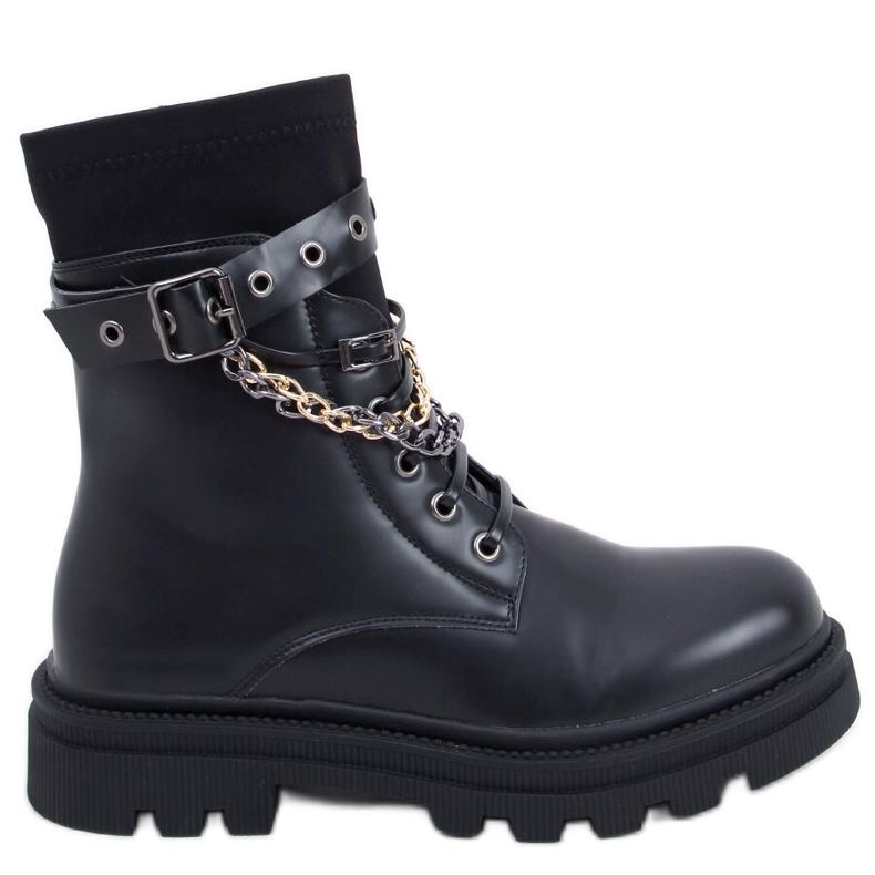 Cizme militare de Steve Black negru