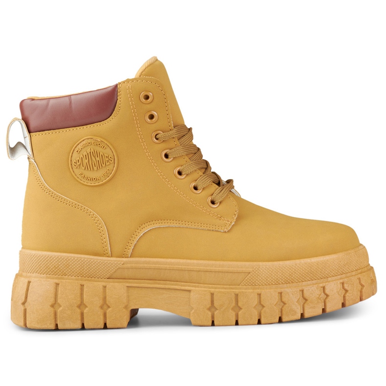 Cizme clasice de dama camel maro