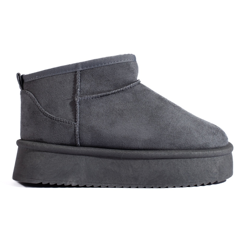 Cizme de zăpadă joase de damă Shelovet, gri