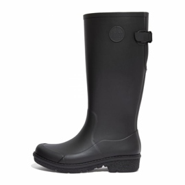 Pantofi FitFlop Wonderwelly Tall W AH7-090 negru Pantofi FitFlop Wonderwelly Tall W AH7-090 negru